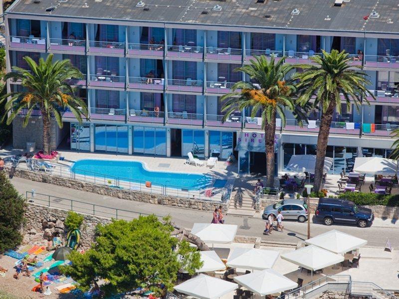 Hotel Sirena Подгора Екстериор снимка